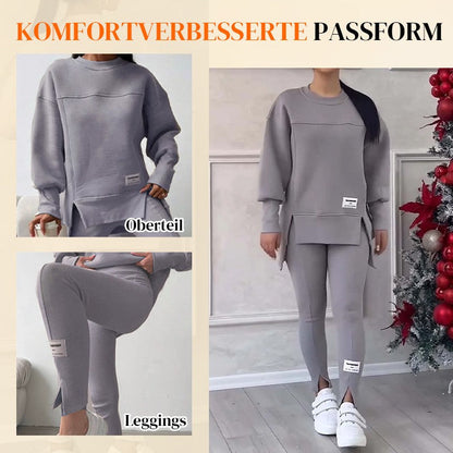 🔥2025 NEUE VERKÄUFE🏆Lässiges Sweatshirt-Leggings-Set für Frauen