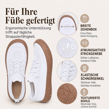 👟 NUR FÜR BEGRENZTE ZEIT: 50 % RABATT! ✨ Mesh-Sneaker für Damen – atmungsaktiv, leicht, zum Hineinschlüpfen, rutschfest 🌬️