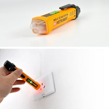 Intelligenter Elektriker-Multifunktionstester mit LED-Ton- und Lichtalarm zur Überprüfung von Haltepunkten, induktiv berührungslos