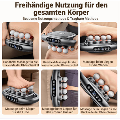 💕 Frühlingsgeschenk 🎁16-Antrieb 8-Kopf Massage Pistole Set [✈️ KOSTENLOSER VERSAND]