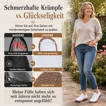 👟 NUR FÜR BEGRENZTE ZEIT: 50 % RABATT! ✨ Mesh-Sneaker für Damen – atmungsaktiv, leicht, zum Hineinschlüpfen, rutschfest 🌬️