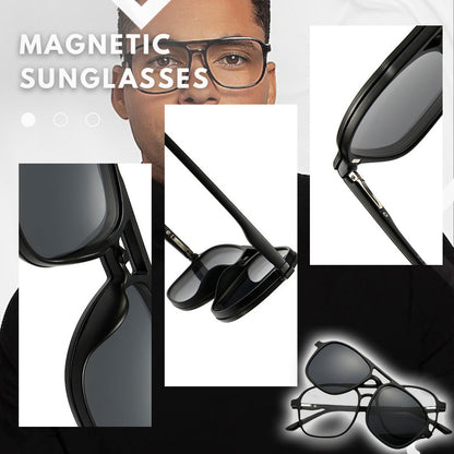 ✨ Auswechselbare Gläser 6 -in -1 Sonnenbrillen-Set