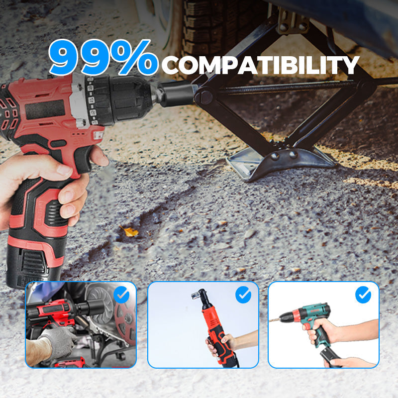 💪 🔧Universal-Klinkenbuchsenadapter für Handbohrmaschine🚗