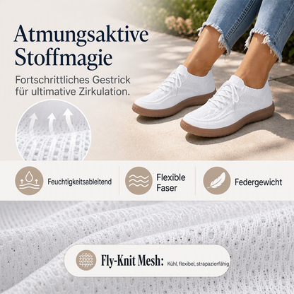👟 NUR FÜR BEGRENZTE ZEIT: 50 % RABATT! ✨ Mesh-Sneaker für Damen – atmungsaktiv, leicht, zum Hineinschlüpfen, rutschfest 🌬️