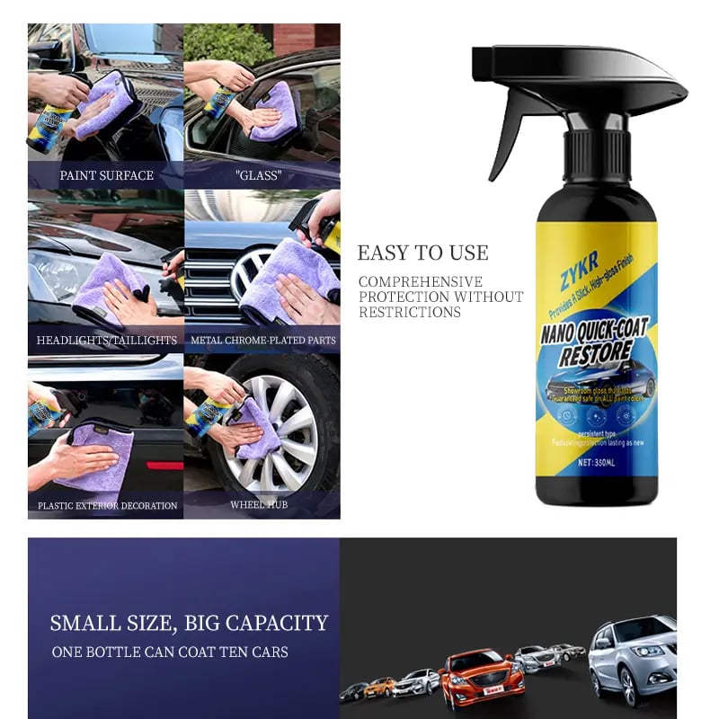 🔥All-Purpose Car Restorer Spray