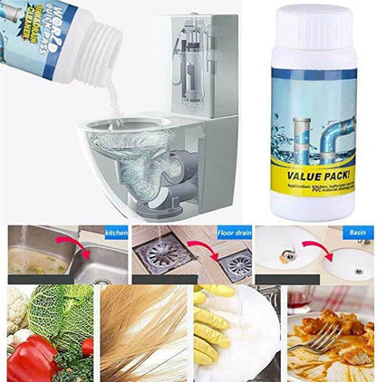 ⌛50 % Rabatt! 2 kaufen, 1 gratis dazu!🔥💦Kraftvoller Spülbecken- und Abflussreiniger🚰