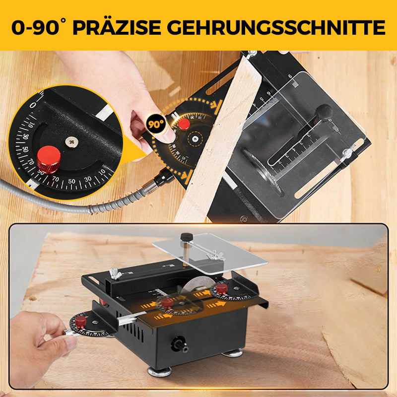 🔥 🗜️Multifunktionale Präzisions-Mini-Tischkreissäge🔥