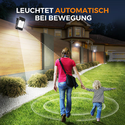 🌿 Solar-Clip-Leuchte mit Bewegungssensor 🔥Perfekt für Garten, Balkon & Terrasse! 🏡✨