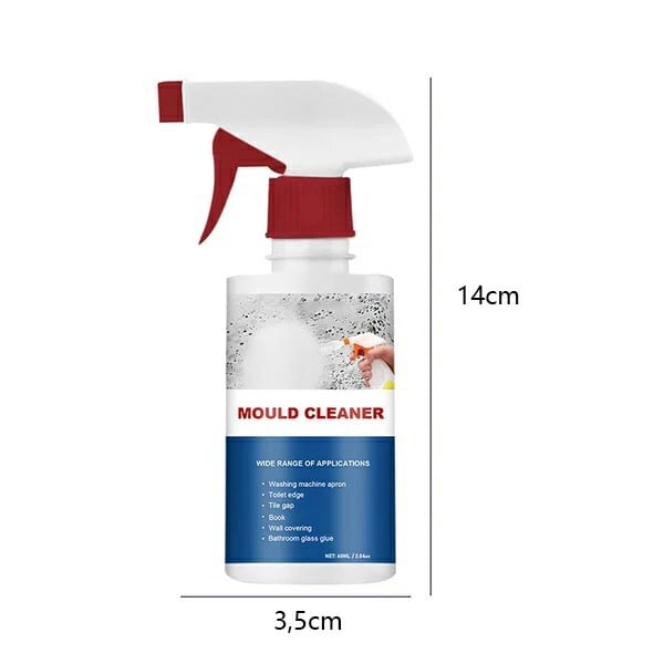 🧴🦠 Schimmel- & Mehltau-Entferner Schaumspray – Bleichfrei, Einfach Anzuwenden & Lang anhaltender Schutz 🚿