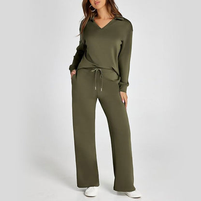 👚50% RABATT! 🧥 Damen 2-teiliges Sweatshirtset – Bequemer Stoff, Lässiger Style & Perfekt für Alltag und Freizeit 🛍️