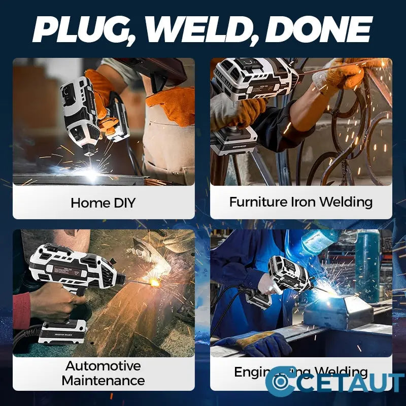 🔥Heißer Verkauf 50 % Rabatt🔥Handschweißgerät Pro: Weltweit schweißen, jederzeit reparieren-4600W abgeschirmtes Metalllichtbogenschweißgerät-Kit