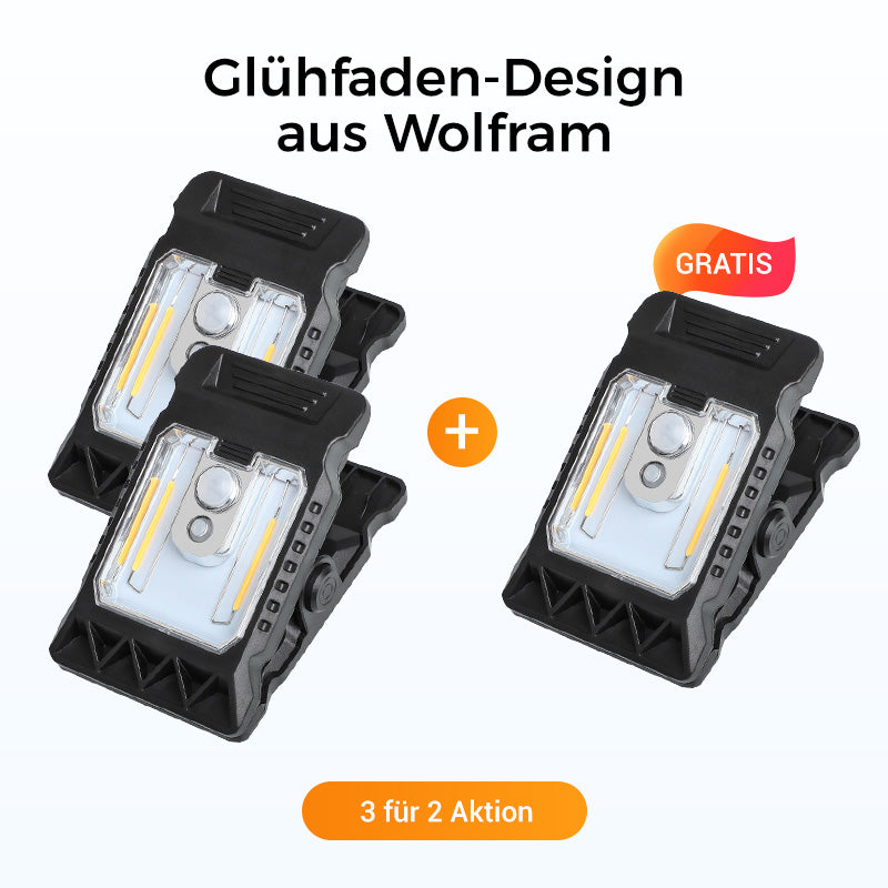 🌿 Solar-Clip-Leuchte mit Bewegungssensor 🔥Perfekt für Garten, Balkon & Terrasse! 🏡✨