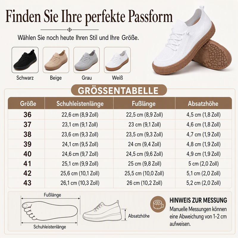 👟 NUR FÜR BEGRENZTE ZEIT: 50 % RABATT! ✨ Mesh-Sneaker für Damen – atmungsaktiv, leicht, zum Hineinschlüpfen, rutschfest 🌬️