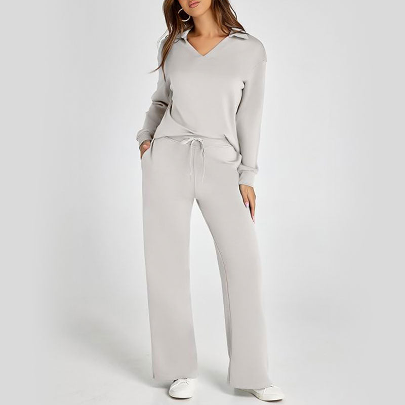 👚50% RABATT! 🧥 Damen 2-teiliges Sweatshirtset – Bequemer Stoff, Lässiger Style & Perfekt für Alltag und Freizeit 🛍️