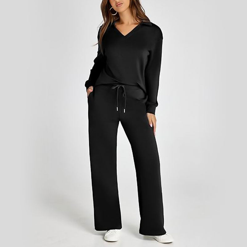 👚50% RABATT! 🧥 Damen 2-teiliges Sweatshirtset – Bequemer Stoff, Lässiger Style & Perfekt für Alltag und Freizeit 🛍️