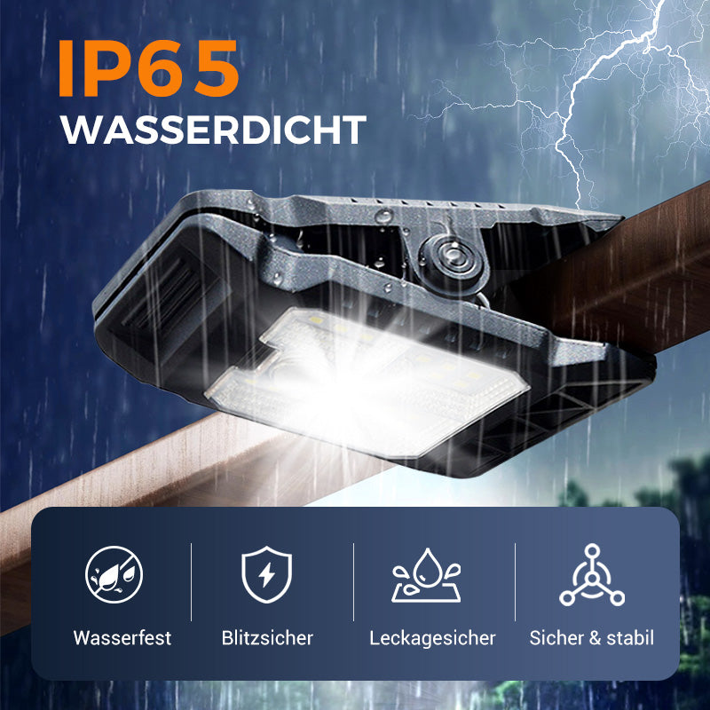 🌿 Solar-Clip-Leuchte mit Bewegungssensor 🔥Perfekt für Garten, Balkon & Terrasse! 🏡✨
