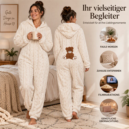 🐻 50% Rabatt | Kuschelige Wärme & süßer Komfort – Bären-Kapuzen-Overall