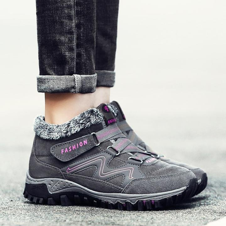🥾 50% RABATT! ❄️ Warme Winterstiefel für Damen – Wasserdicht, Griffige Sohle & Gefütterter Komfort 🧦