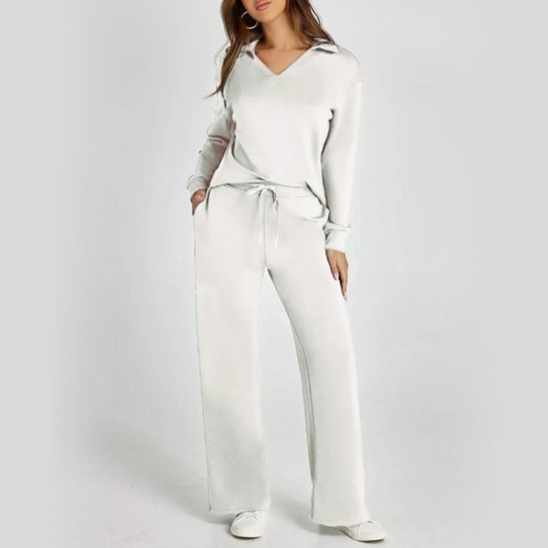 👚50% RABATT! 🧥 Damen 2-teiliges Sweatshirtset – Bequemer Stoff, Lässiger Style & Perfekt für Alltag und Freizeit 🛍️