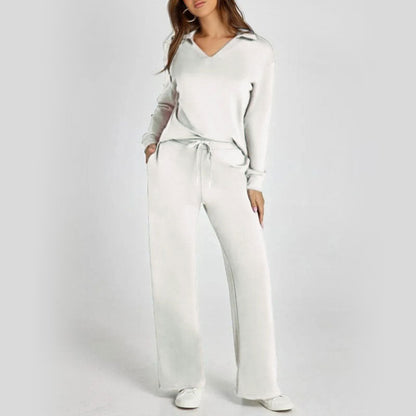 👚50% RABATT! 🧥 Damen 2-teiliges Sweatshirtset – Bequemer Stoff, Lässiger Style & Perfekt für Alltag und Freizeit 🛍️