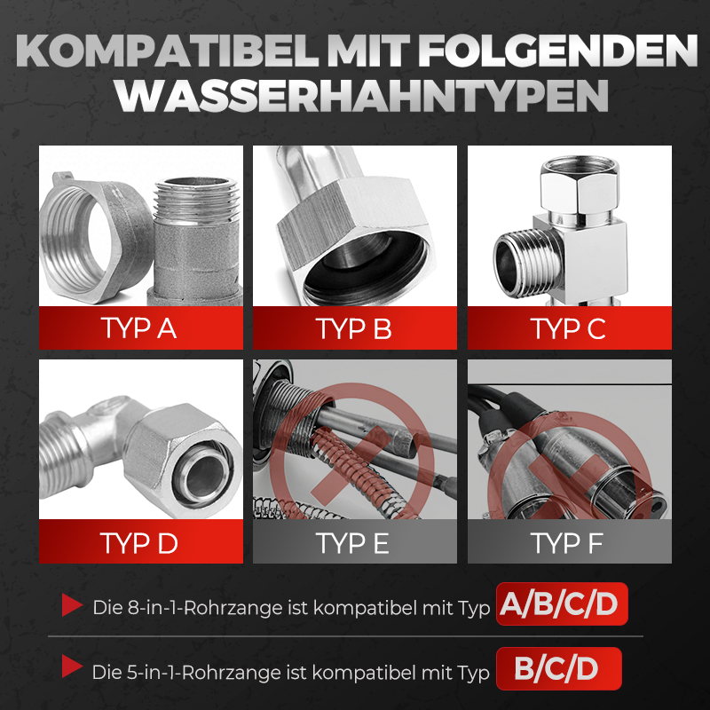 2025 Hot Sale - Wichtige Werkzeuge für Zuhause🔥Wasserrohrzange
