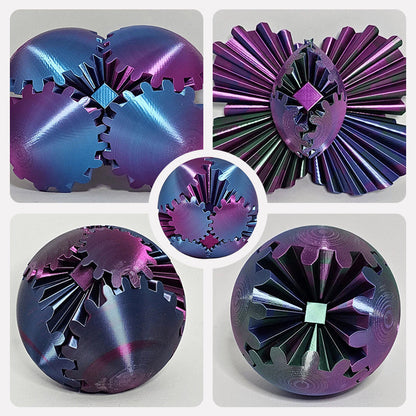 🔥3D Zahnradkugel rotierende Kugel