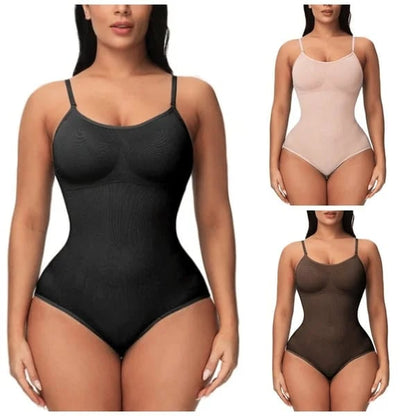 FeelinGirl #CHIL Seamless Covered Bust Jumpsuit Thong Bodysuit Fit Comfort Slimming Womenswear