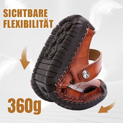 🔥Große Größe Weiches Leder Männer Atmungsaktive Outdoor-Sandalen💥💥