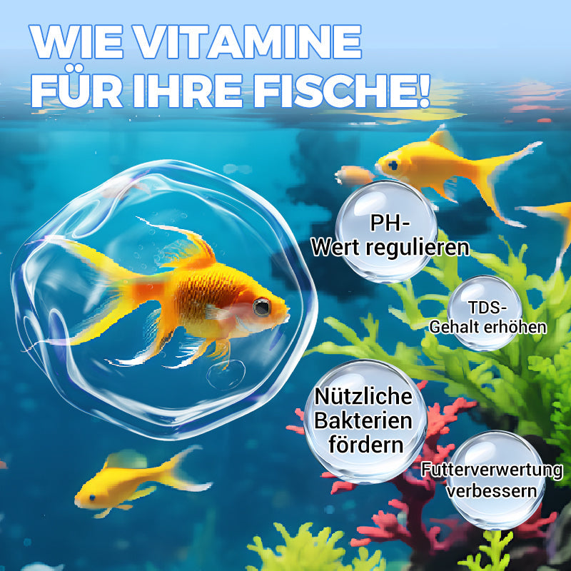 ♻️💧Leistungsstarke Wasserreinigungstablette für Aquarien