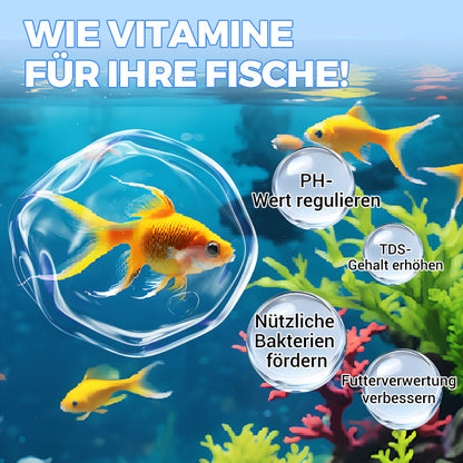♻️💧Leistungsstarke Wasserreinigungstablette für Aquarien