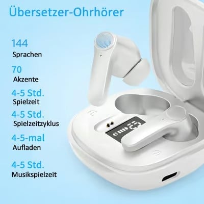 2025 Hot Sale 🔥Bluetooth-Übersetzungs-Headset, lange Akkulaufzeit