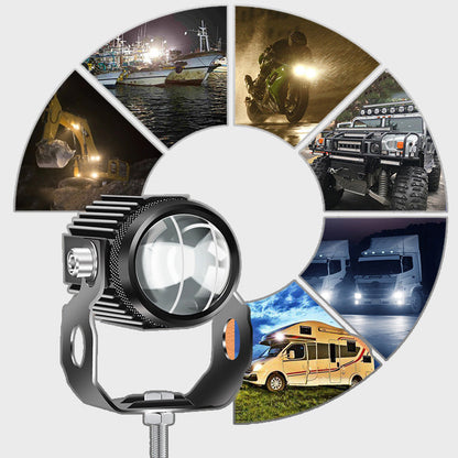 🔦🔦Mehrzweck-LED-Licht mit hohem Leistungsvermögen und ohne toten Winkel, geeignet für Motorräder/Fahrräder usw.