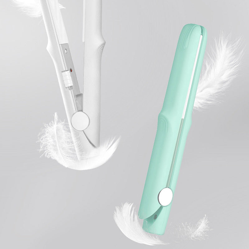 🔥2-in-1-Mini-Lockenstab und Glätteisen