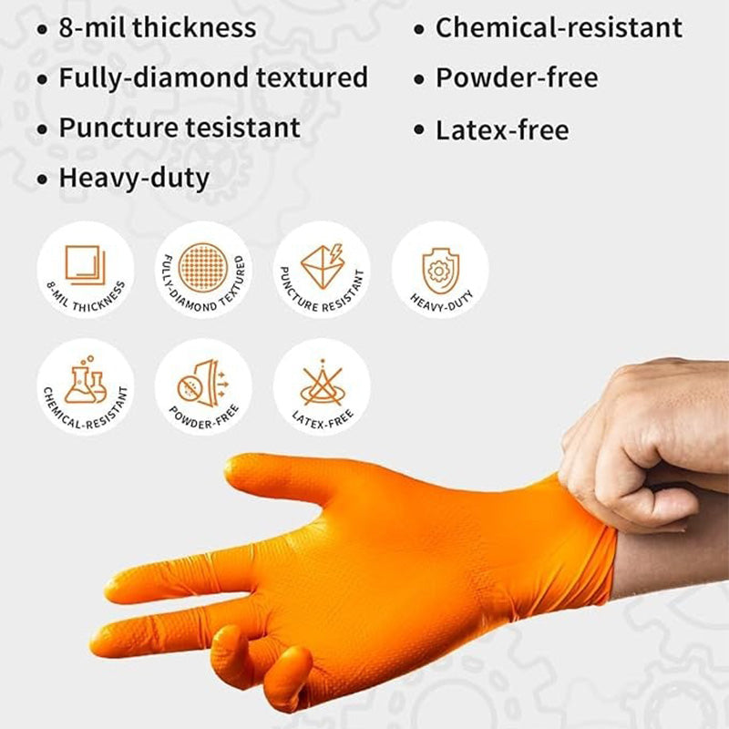 (🎁2024 Neujahrsverkauf🎁)Einweg-Nitril-Handschuhe 30 PCS