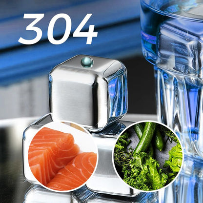 🧊Summer Essentials – Eiswürfel-Set aus Edelstahl