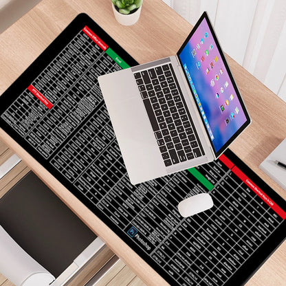 💥Alle Größen zu einem Preis🎁  Rutschfestes Mauspad mit Tastenkombination, extra großes Büropad🎄✨