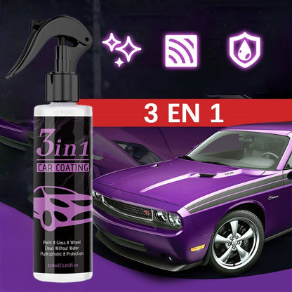 3-in-1-Autokristall-Beschichtungsspray, beschlagfrei und staubdicht