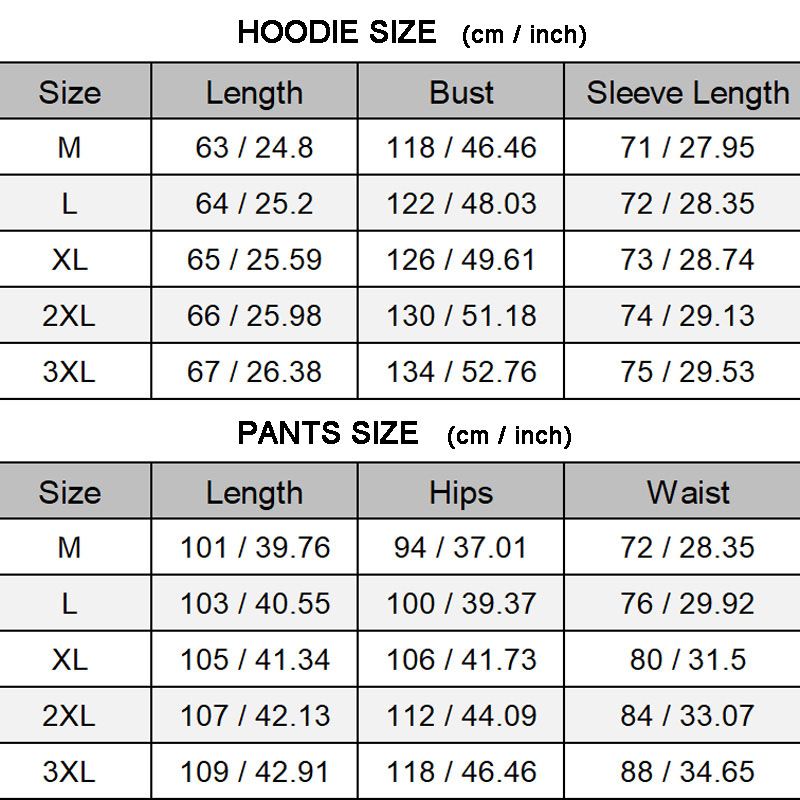 Lässiger und bequemer Sweatshirt-Anzug mit Kapuze