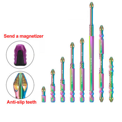 💥Leistungsstarke, langlebige, rutschfeste magnetische Schraubendreher-Bits