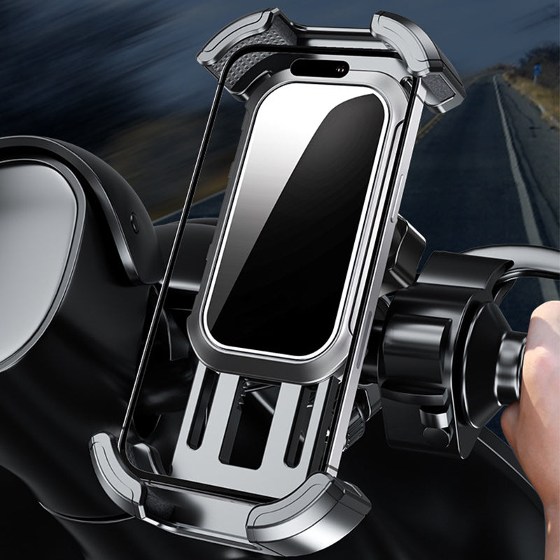 Universell verstellbarer Telefonhalter für Fahrrad und Motorrad