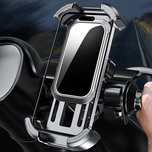 Universell verstellbarer Telefonhalter für Fahrrad und Motorrad
