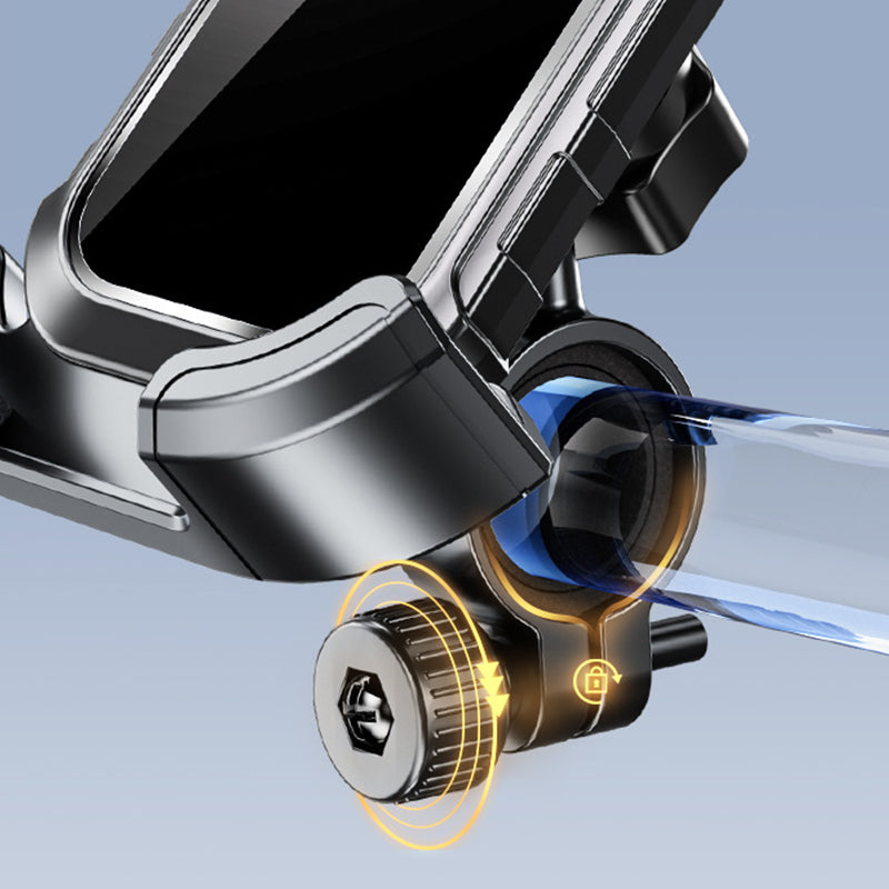 Universell verstellbarer Telefonhalter für Fahrrad und Motorrad