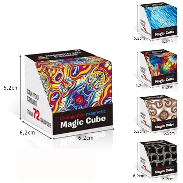 💥Heißer Verkauf💥Änderbarer kreativer magnetischer Zauberwürfel