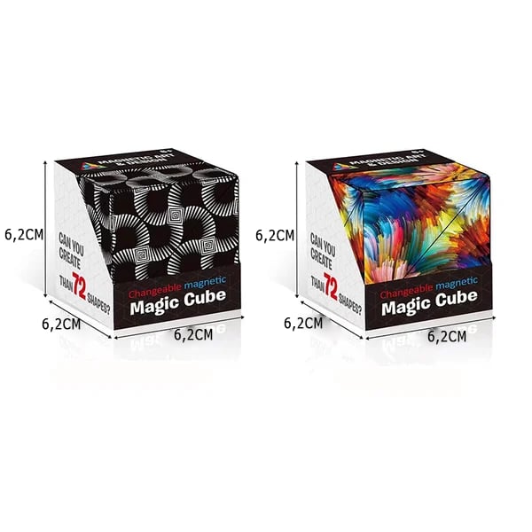 💥Heißer Verkauf💥Änderbarer kreativer magnetischer Zauberwürfel