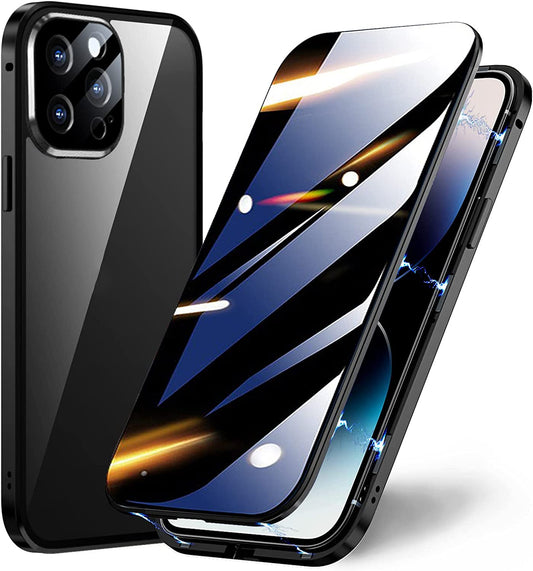 ✅Doppelseitige magnetische iPhone-Schutzhülle