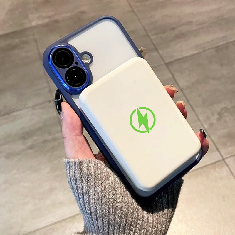 2024 verbesserte hochwertige🔥iPhone 16-13-Serie transparente magnetische Handyhülle mit drehbarem Ständer