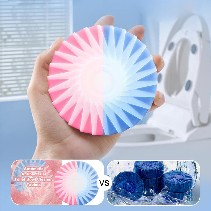 Automatischer antibakterieller Toilettenschüsselreiniger in Tablettenform