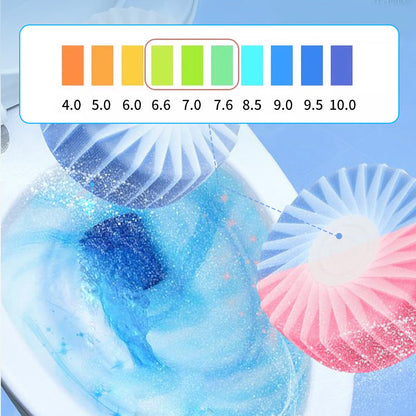 Automatischer antibakterieller Toilettenschüsselreiniger in Tablettenform