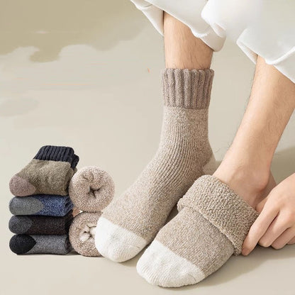 ❄️🧦🔥Unisex Winter Thermische Warme Dicke Synthetische Wolle Socken