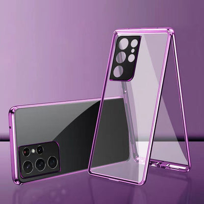 Magnetische, vollflächige Schutzhülle für das Telefon für die Galaxy-Serie